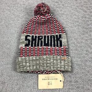 NWT scotch & soda scotch shrunk beanie
